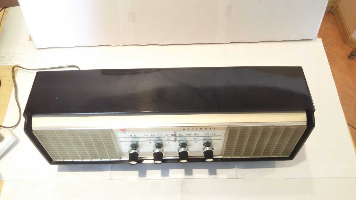 ナショナル2バンド真空管ラジオ、RE-290型（1963年昭和38年式）、作動品