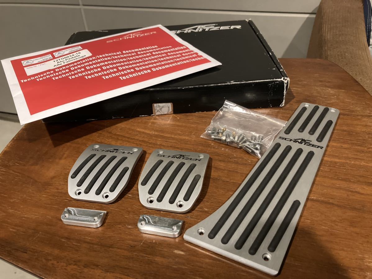BMW AC SCHNITZER ペダルカバー Type2 G系 BMW AC SCHNITZER ペダル