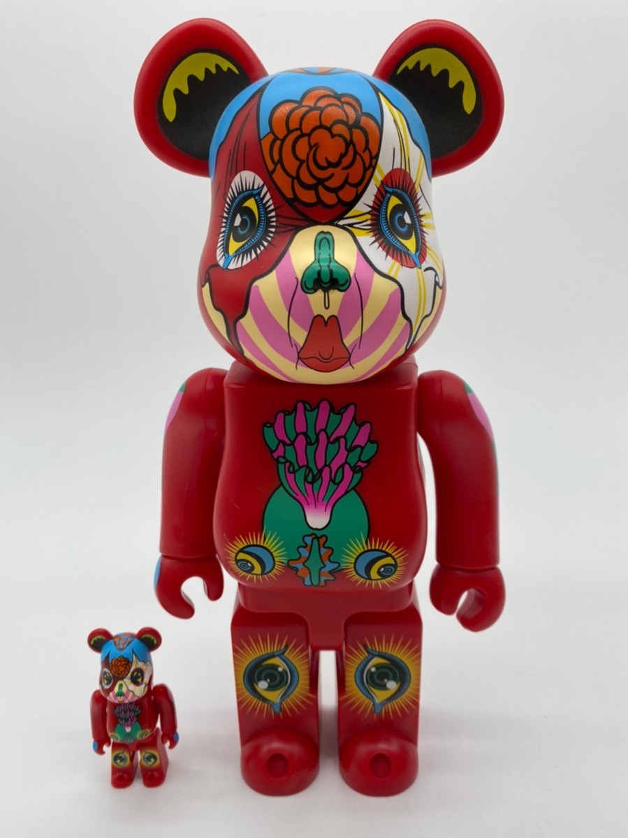 Yahoo!オークション - BE@RBRICK ベアブリック 田名網敬一 TANAAMI 10