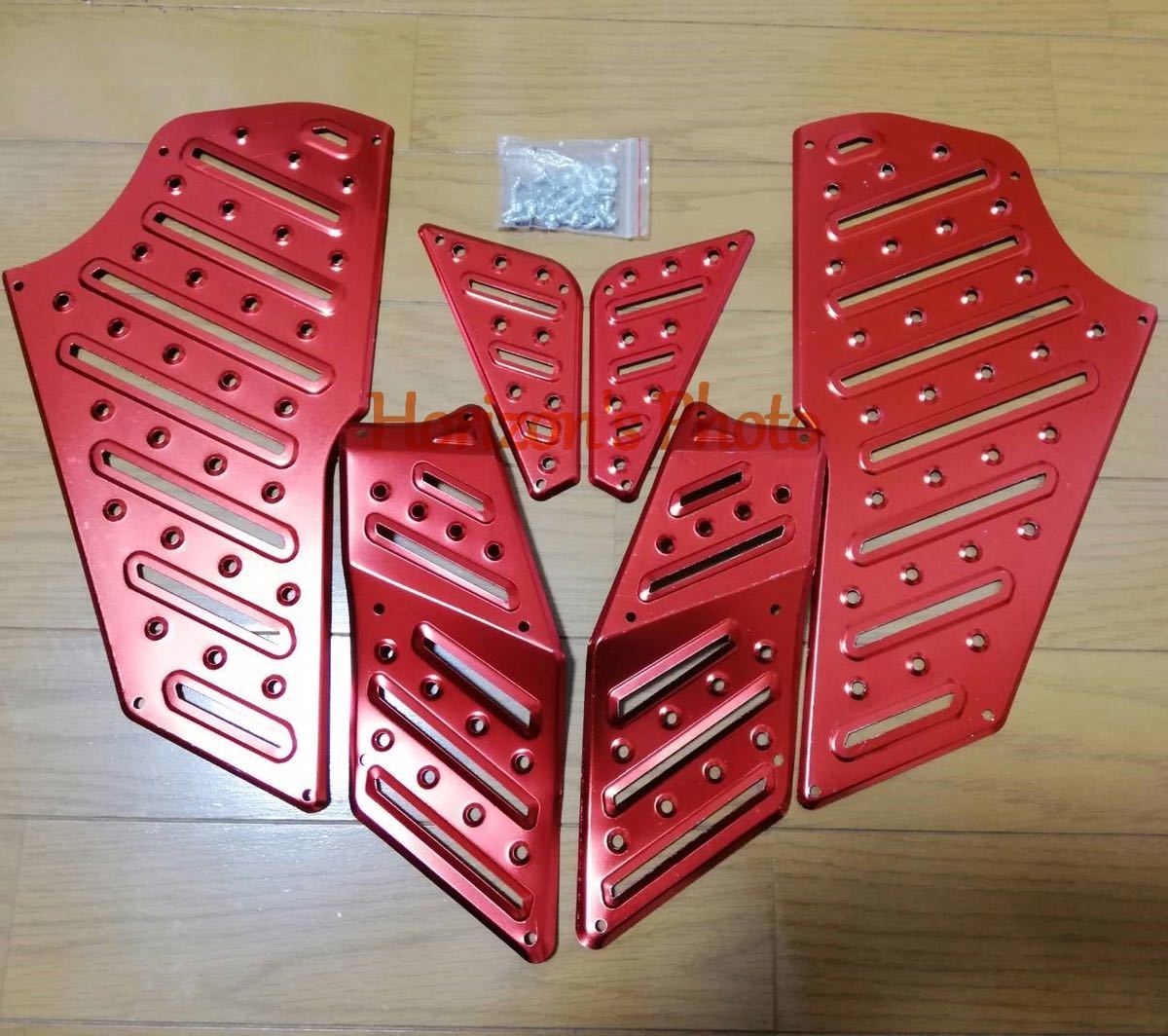 シグナス X SR 3型 SE44J アルミ ステップ ボード レッド｜Yahoo