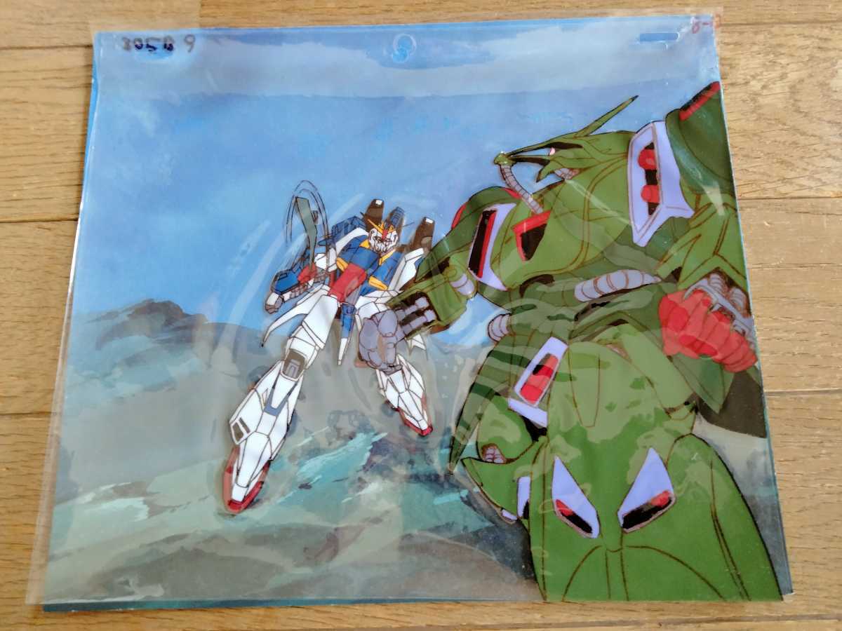 Yahoo!オークション - 【セル画】Zガンダム セル画 手描き背景付