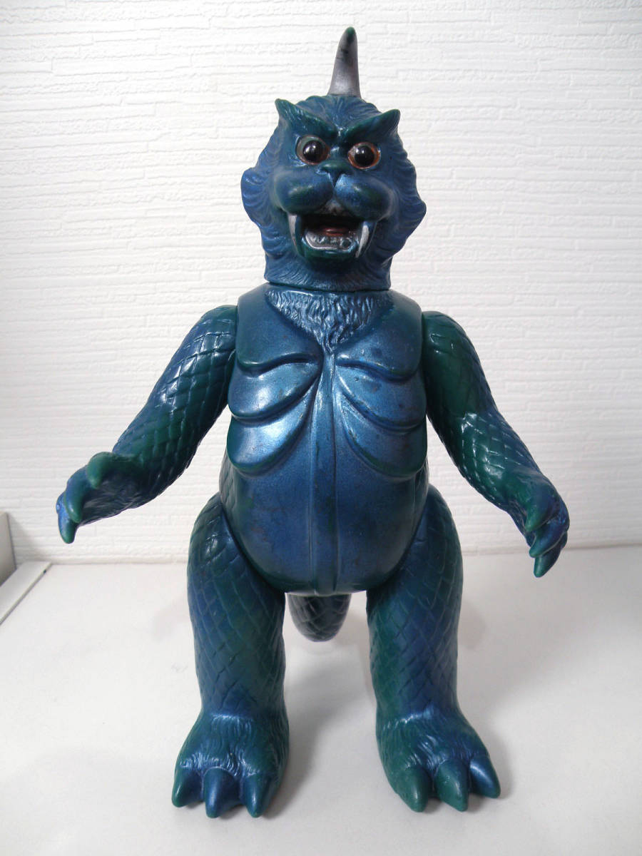 Yahoo!オークション - 当時物 マルサン 商店 ゴメス 2期 ソフビ ブル