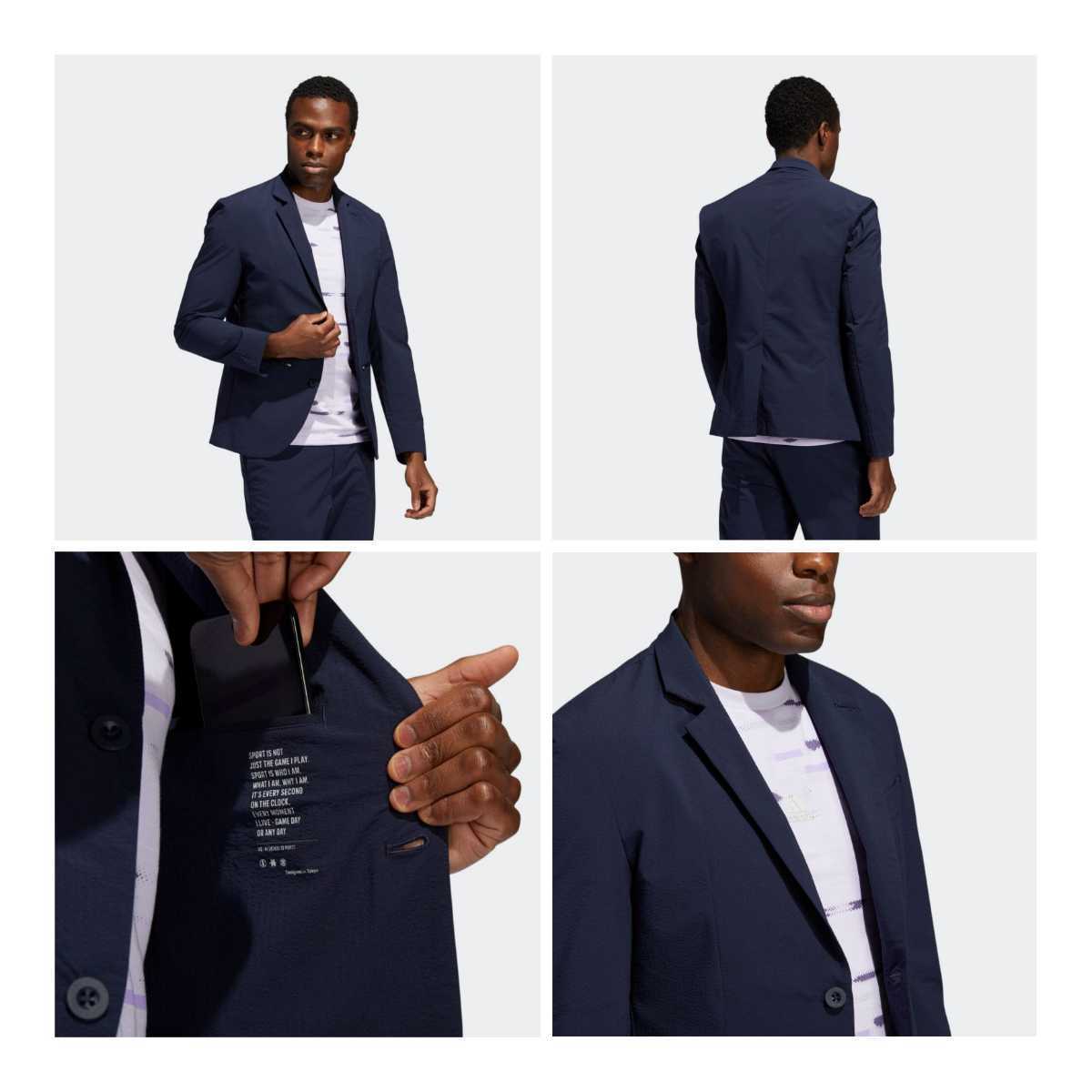 49 500円 Mサイズ adidas ISETAN スーツ上下 セットアップ アディダス