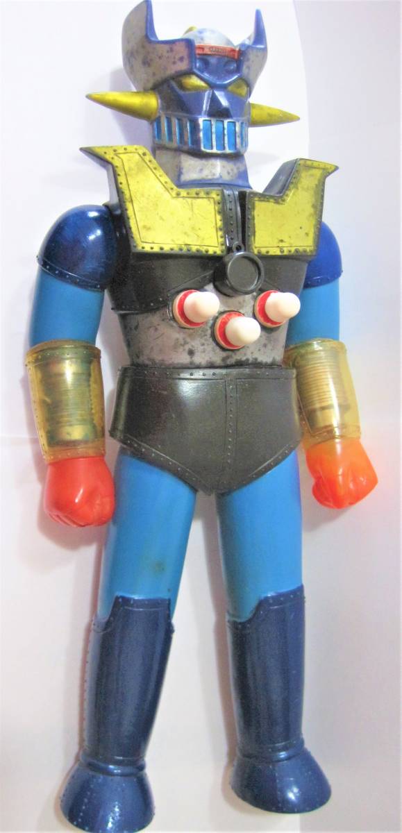 Yahoo!オークション - 旧バンダイ マジンガーZ ミサイルソフビ 当時物