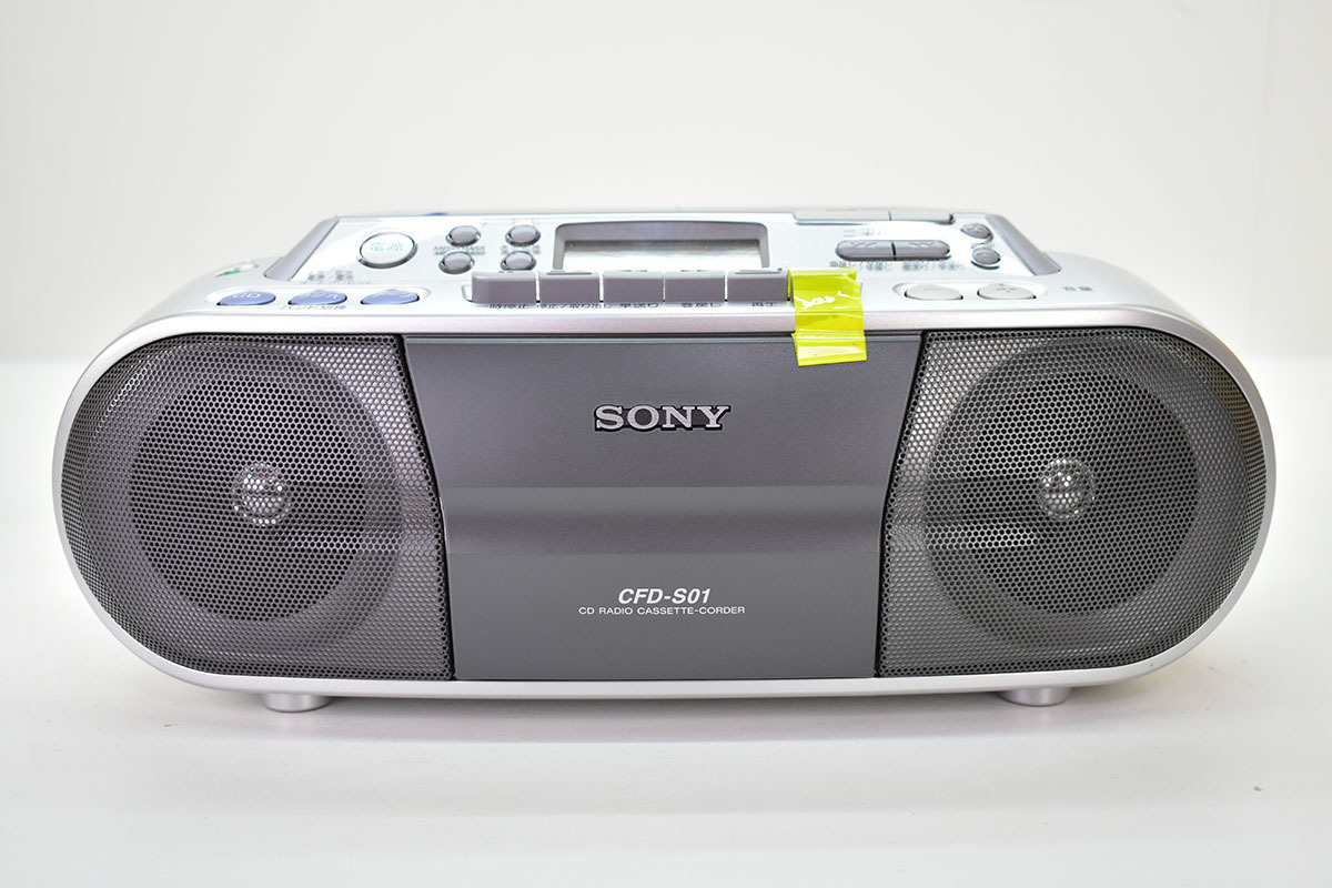 Yahoo!オークション - 未使用 SONY CFD-S01 CDラジカセ 元箱付き[ソニ