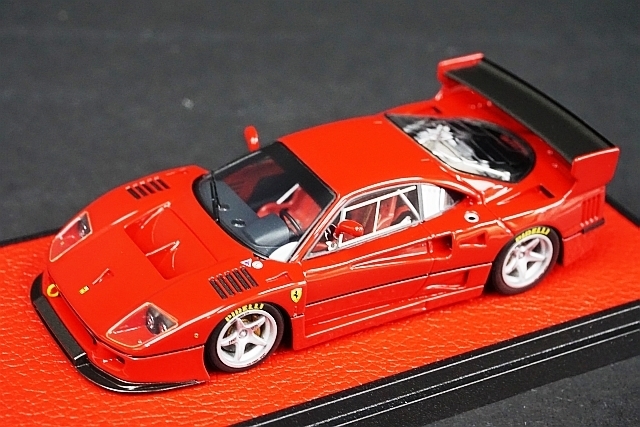 メイクアップ メイクアップ 1/43 フェラーリ F40 GTE Street 1995 Red