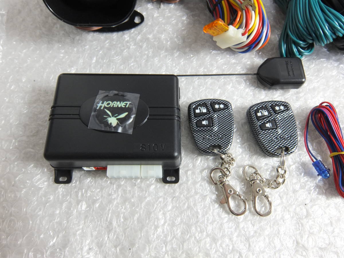 新品 HORNET カーセキュリティ V810 国内正規品 KATO-DENKI 加藤電機
