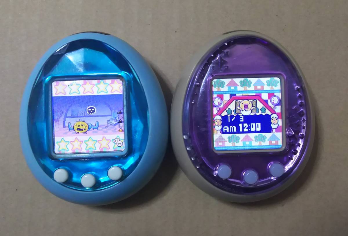 Yahoo!オークション - たまごっち iD ブルー・iDL パープル 2個セット