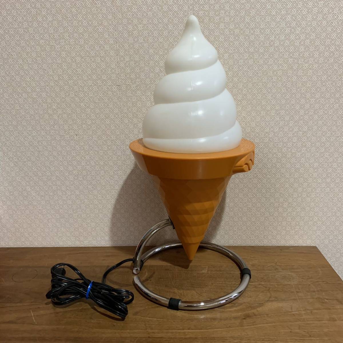 レア 非売品 美品 NISSEI ニッセイ 日世 ソフトクリーム 卓上 看板