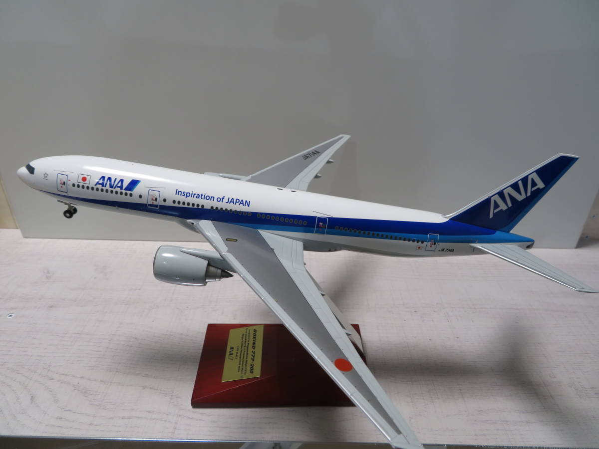 Yahoo!オークション - 全日空商事 1/200 ANA B777-200 JA714A MODEL NO