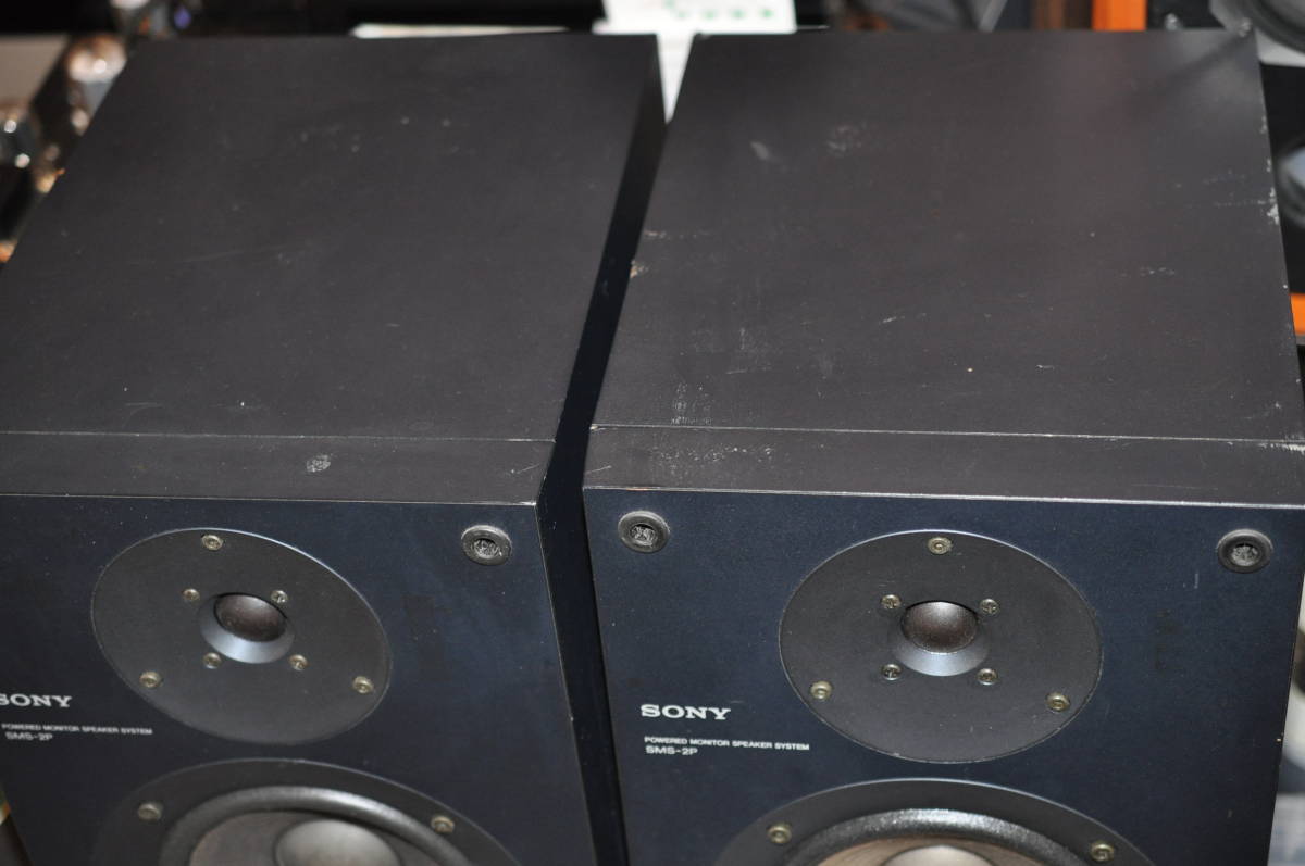 Yahoo!オークション - SONY SMS-2P パワード・モニタースピーカー