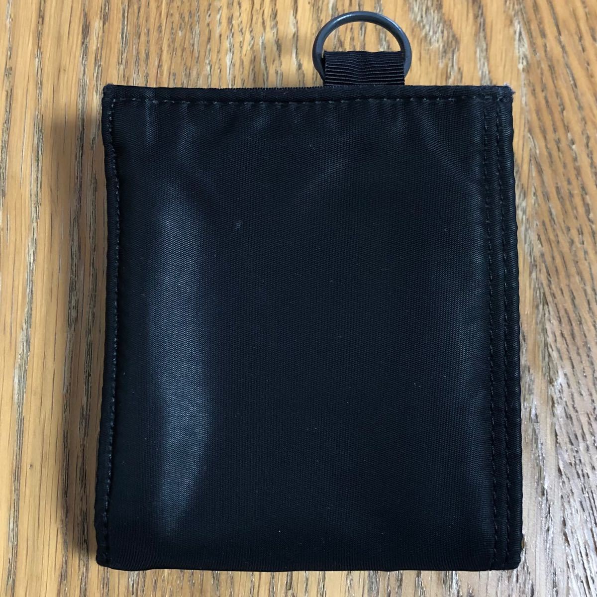 ポーター タンカー × ステューシー ウォレット 二つ折り財布 ブラック