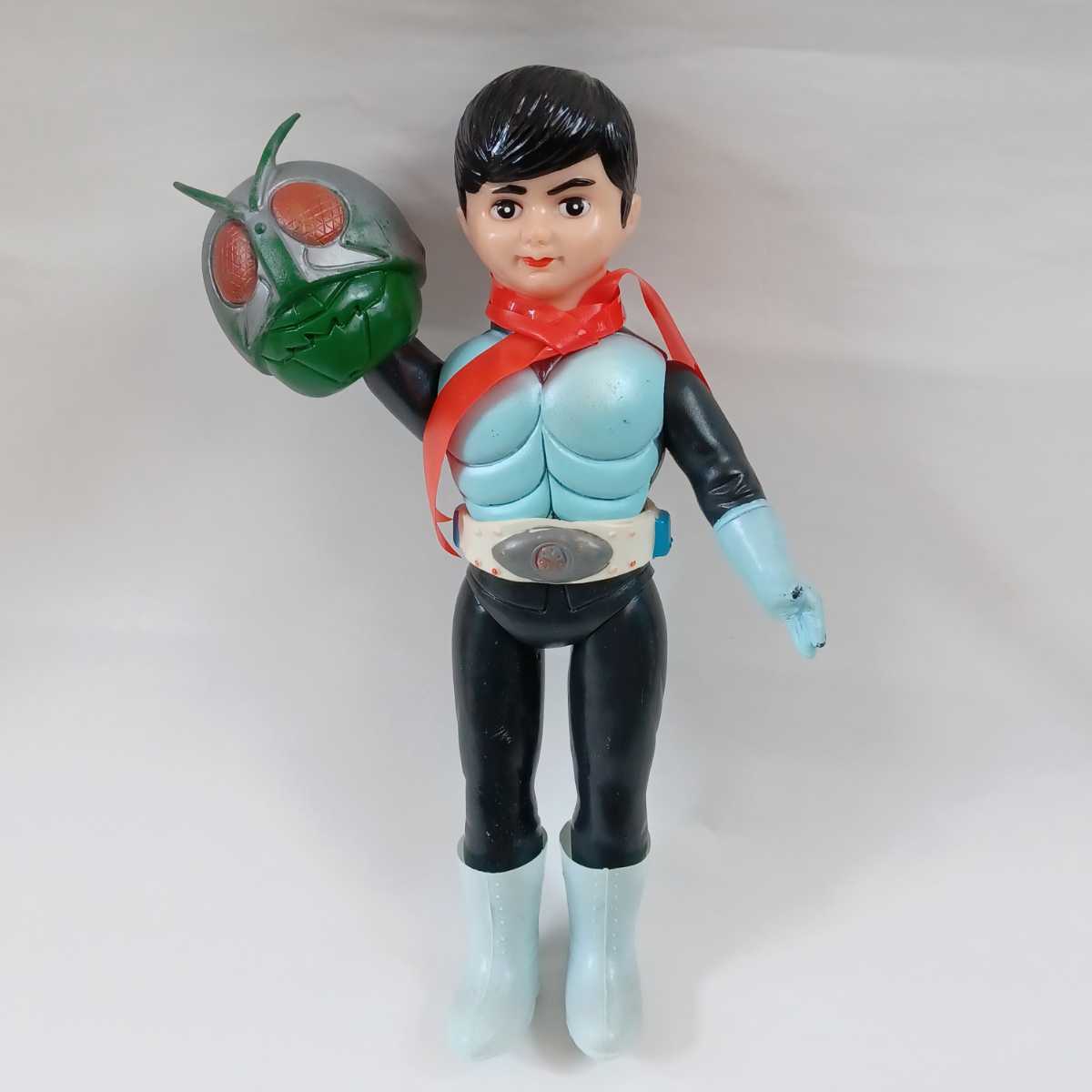 Yahoo!オークション - 旧バンダイ 当時物 ソフビ人形 仮面ライダー