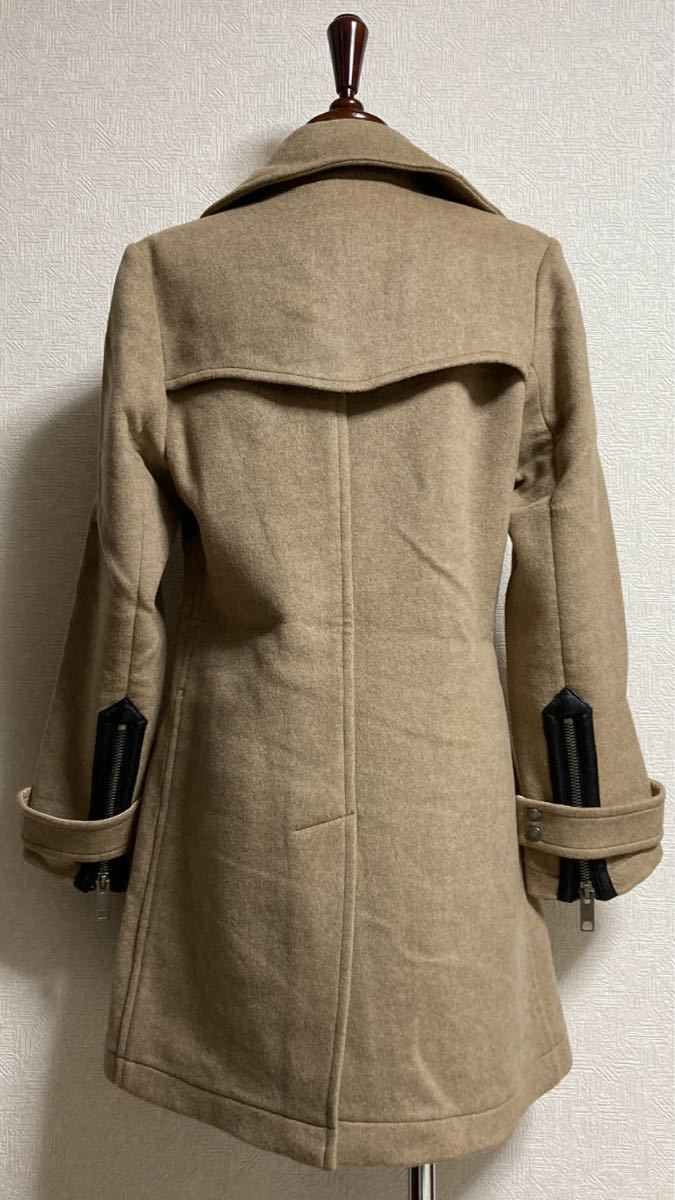 国内正規品 BURBERRY バーバリー カシミヤ混 羊毛 ウールコート