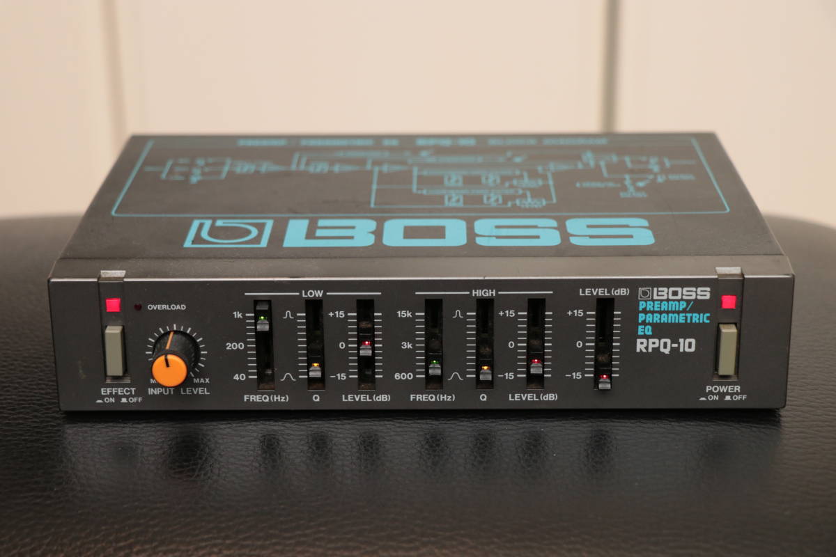 Yahoo!オークション - BOSS RPQ-10 ハーフラック プリアンプ＆パラメト