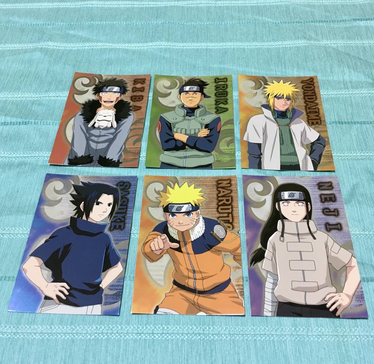 NARUTO ナルト ブロマイドカード SP キラカード 6枚セット送料無料