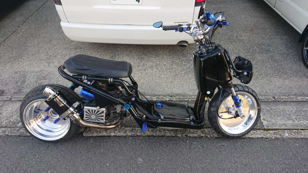 Yahoo!オークション - ズーマー カスタム ロンホイ 太足 カスタム 美車