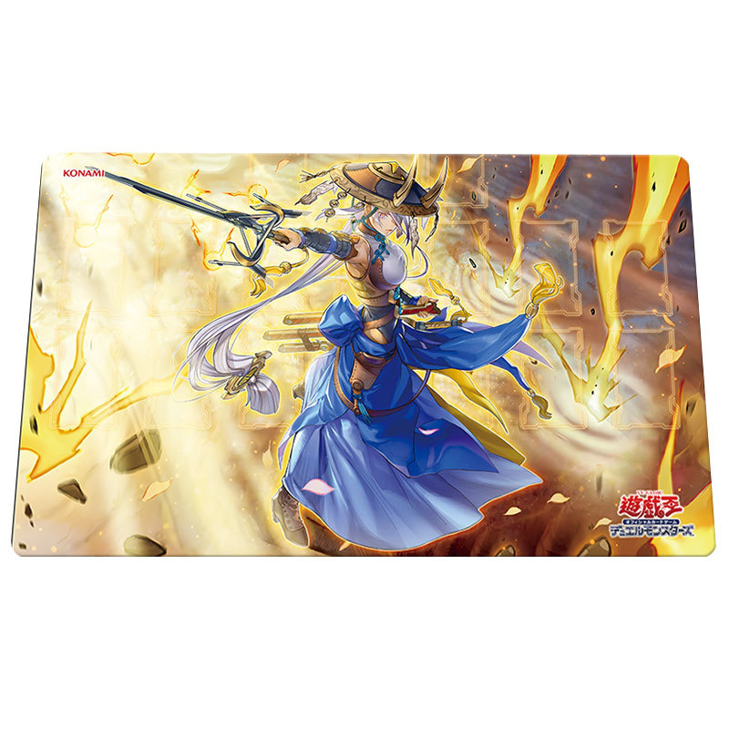 遊戯王プレイマット― 妖眼の相剣師 枠線付き 高品質｜Yahoo!フリマ（旧