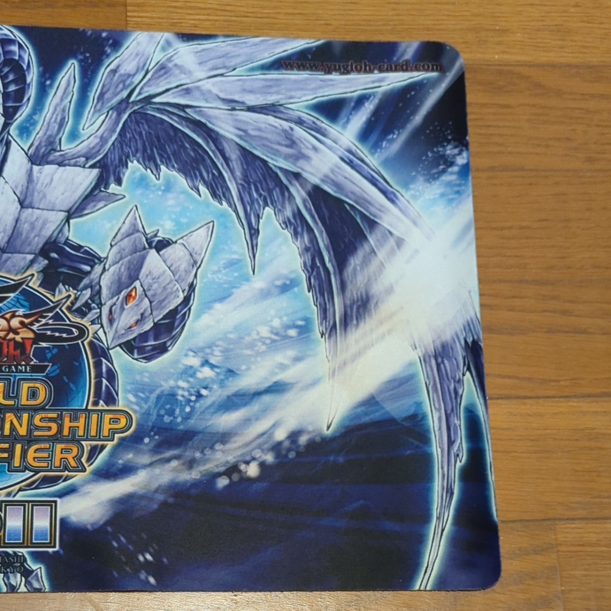 遊戯王 公式 プレイマット WCQ 氷結界の龍トリシューラ EU版｜Yahoo