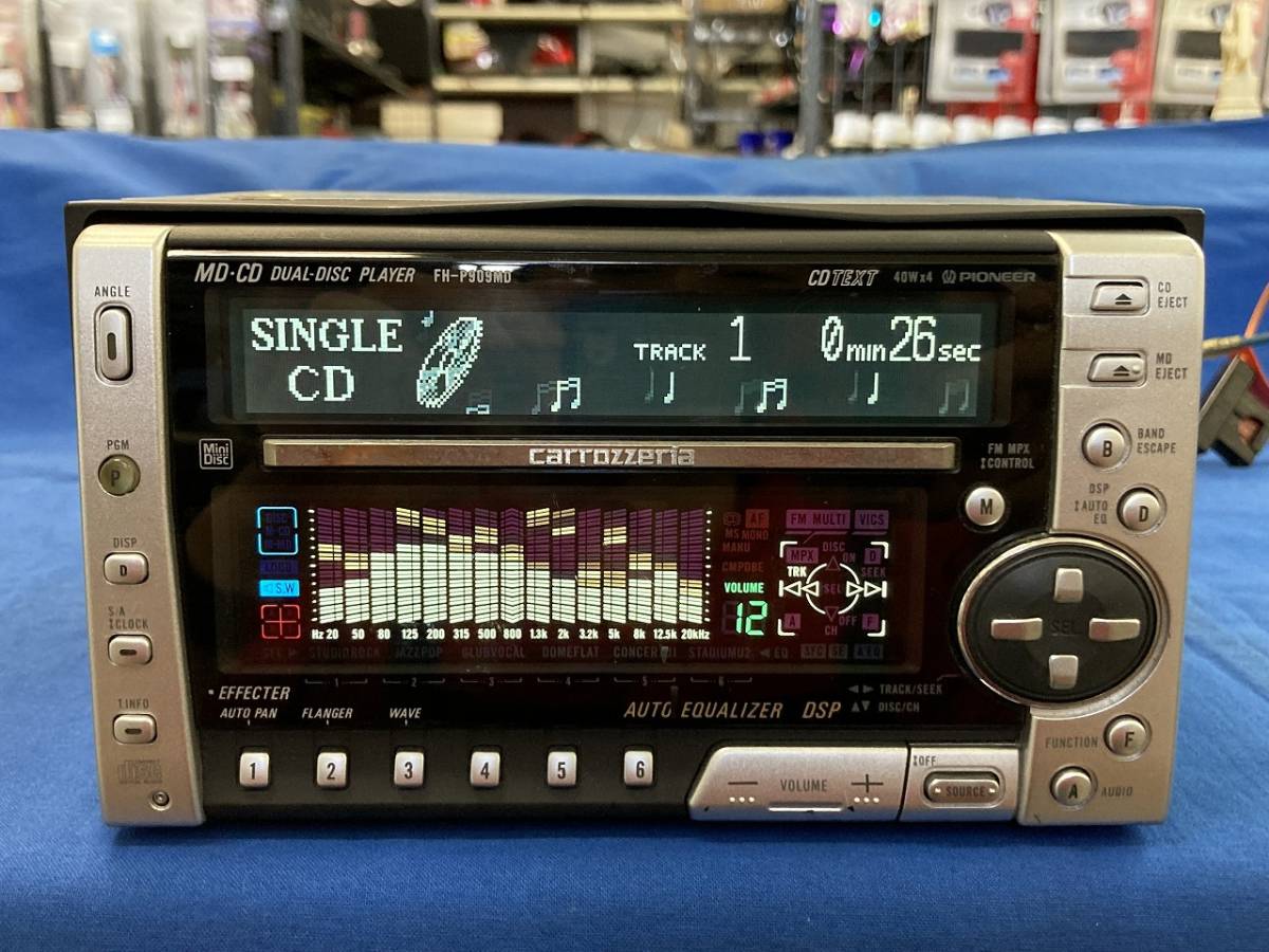 Yahoo!オークション - カロッツェリア FH-P909MD 2DIN CD MD ヘッドユ