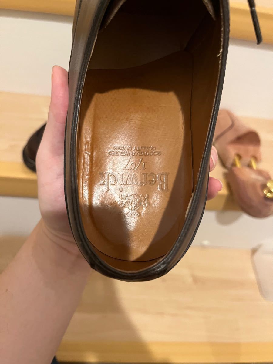 バーウィック Barwick Uチップ 4477 26 5センチ ダークブラウン｜Yahoo