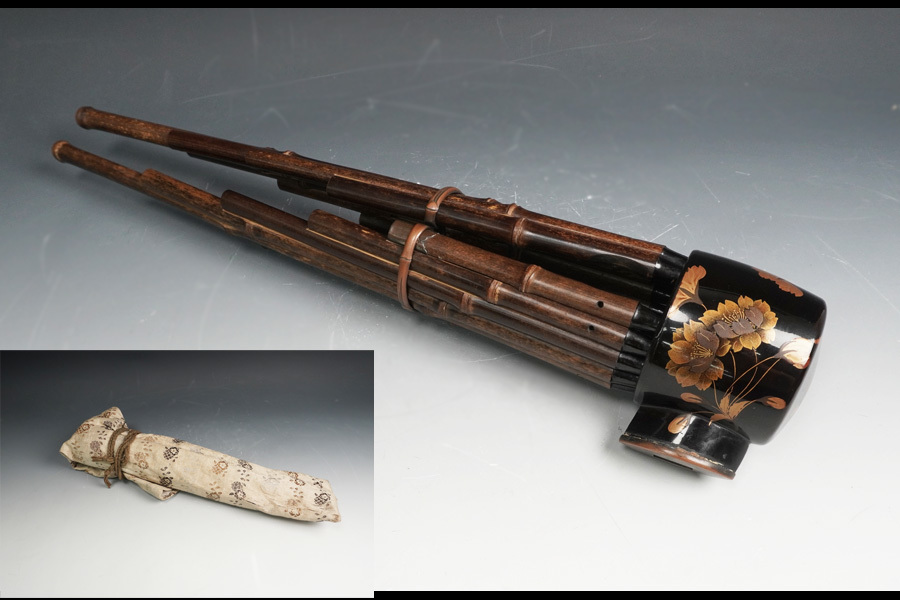 雅楽壱具 雅楽 笙 篳篥 龍笛 雅楽壱具 雅楽 笙 篳篥 龍笛 龍笛 文化