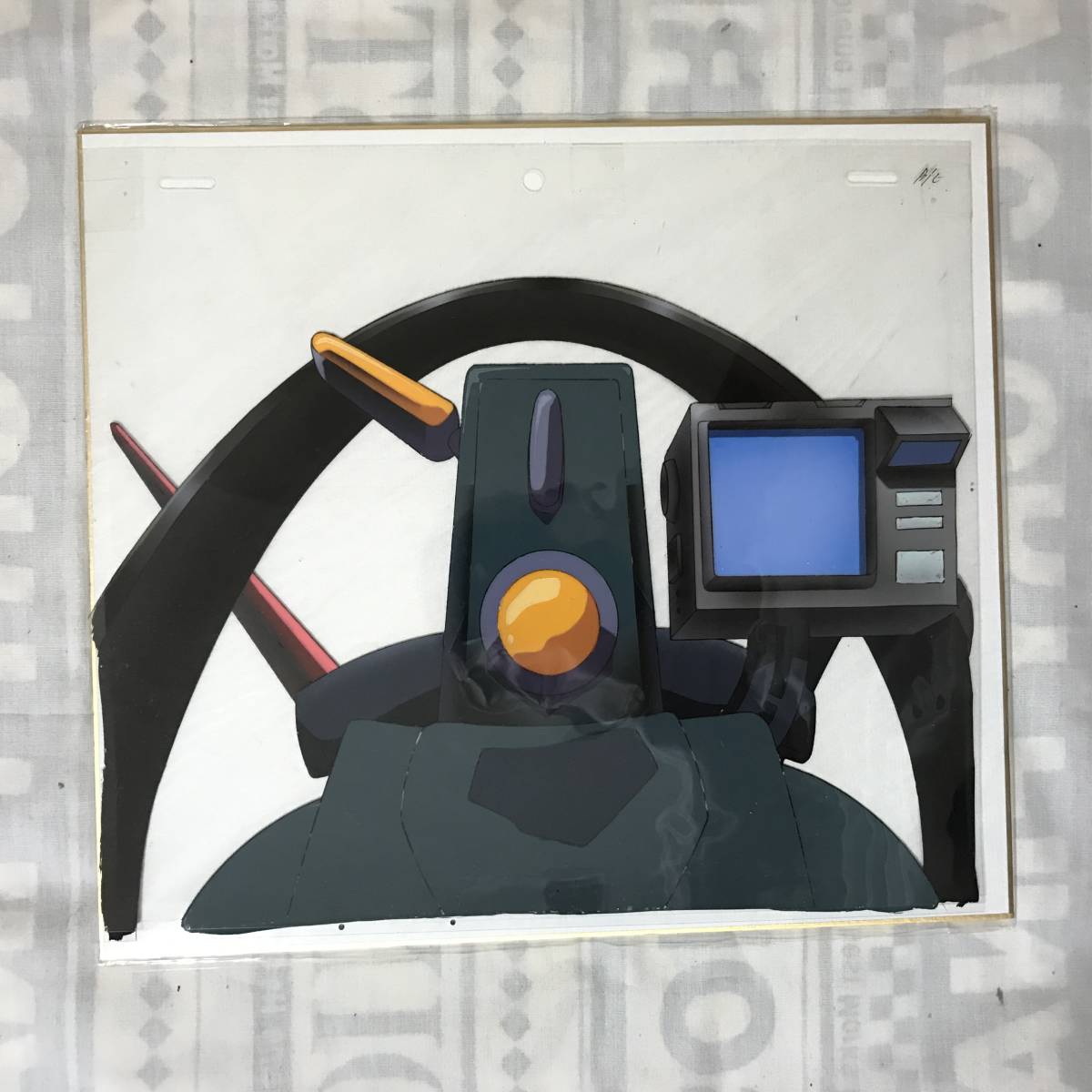 セル画3枚背景付 マクロス7 熱気バサラ Fire Bomber コクピット②