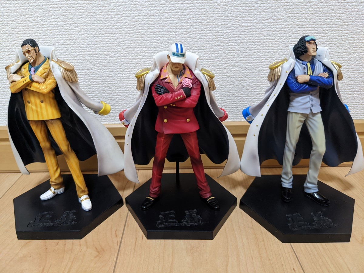 ワンピースフィギュア 赤犬 青キジ 黄猿 三大将セット｜Yahoo!フリマ