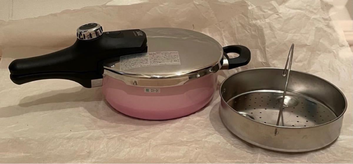 シリット シラルガン 圧力鍋 eコントロール 3 0L さくらピンク