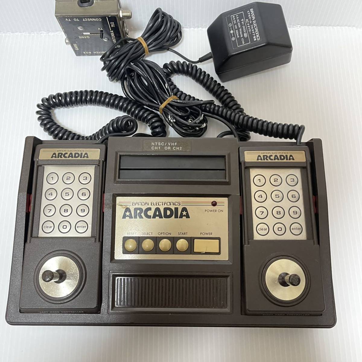 バンダイ アルカディア TVゲーム BANDAI ELECTRONICS ARCADIA GAME