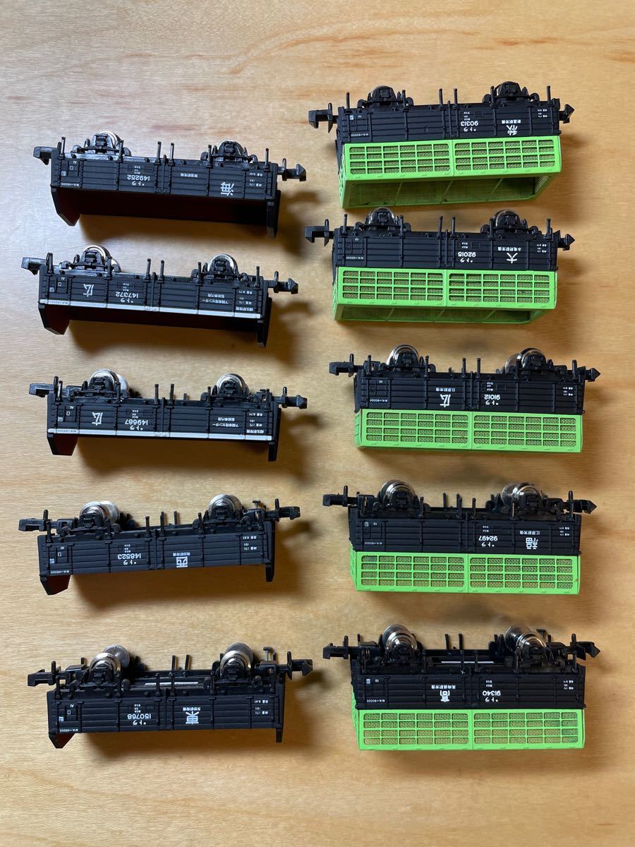 トラ90000本州駅常備5両セット トラ14500 5両セット 河合商会 Nゲージ