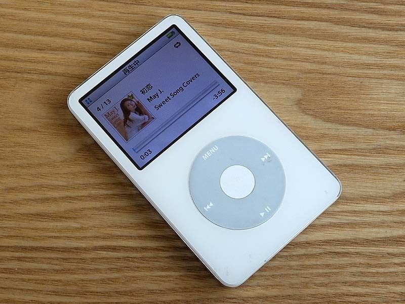 iPod Classic 第5世代 80GB A1136 シルバー モデル MA448J 動作良好