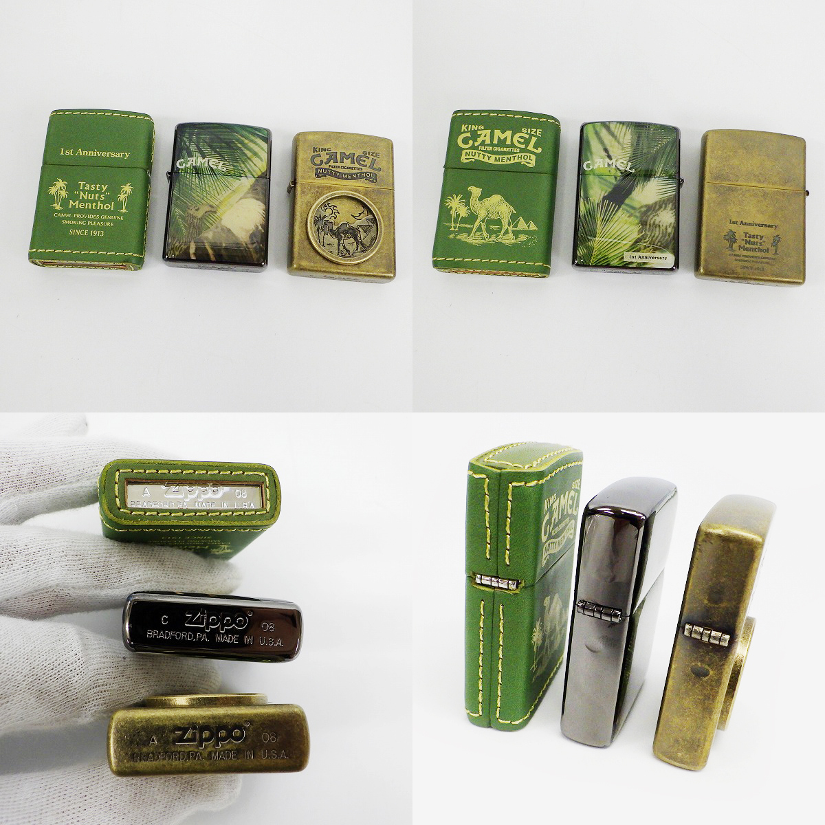 Yahoo!オークション - ZIPPO/ジッポー キャメル メンソール 1周年記念