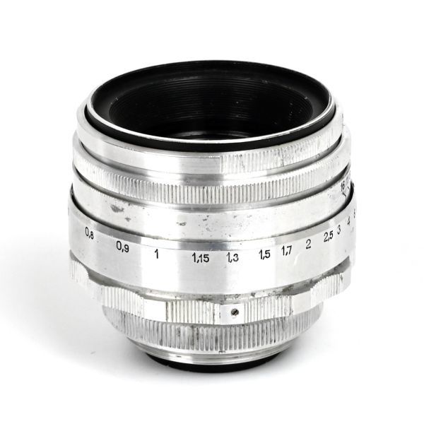 ヘリオス 58mm f/2 最初期玉 13枚 超美品 シルバー ぐるぐる レア