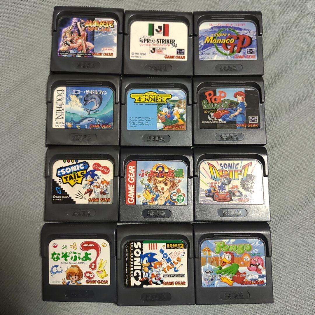 ゲームギア ソフト12本セット｜Yahoo!フリマ（旧PayPayフリマ）