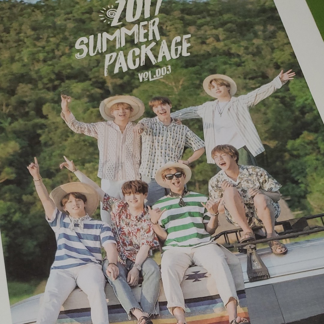BTS サマパケ 2017 summer package 防弾少年団ハンディファン フォト
