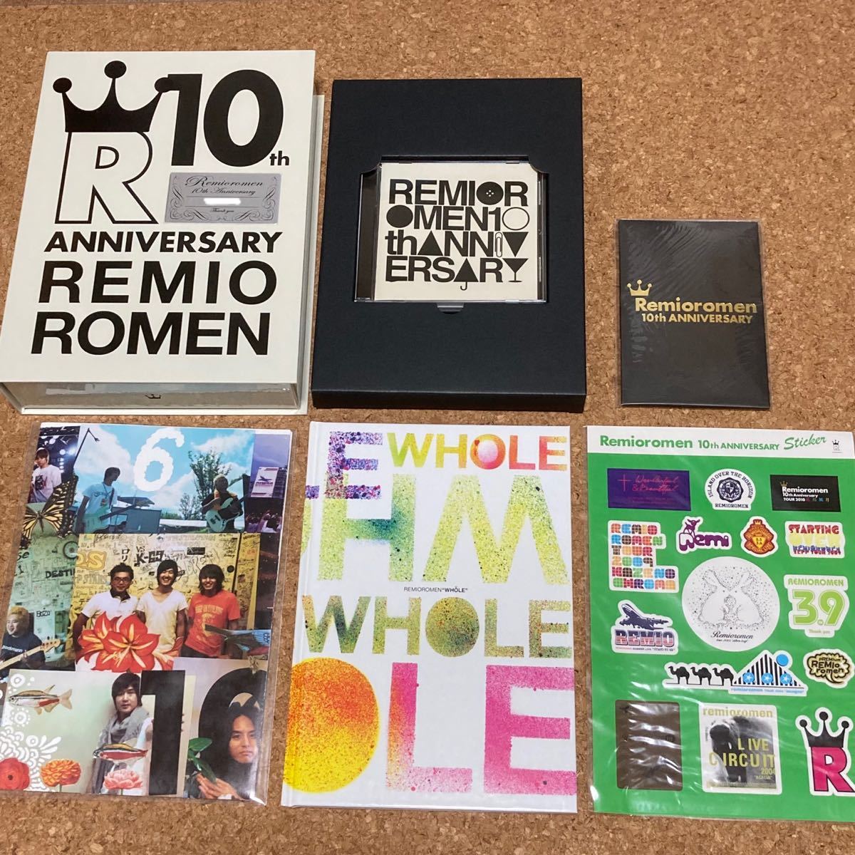 美品 レミオロメン 10th ANNIVERSARY BOX その他ツアーパンフレット