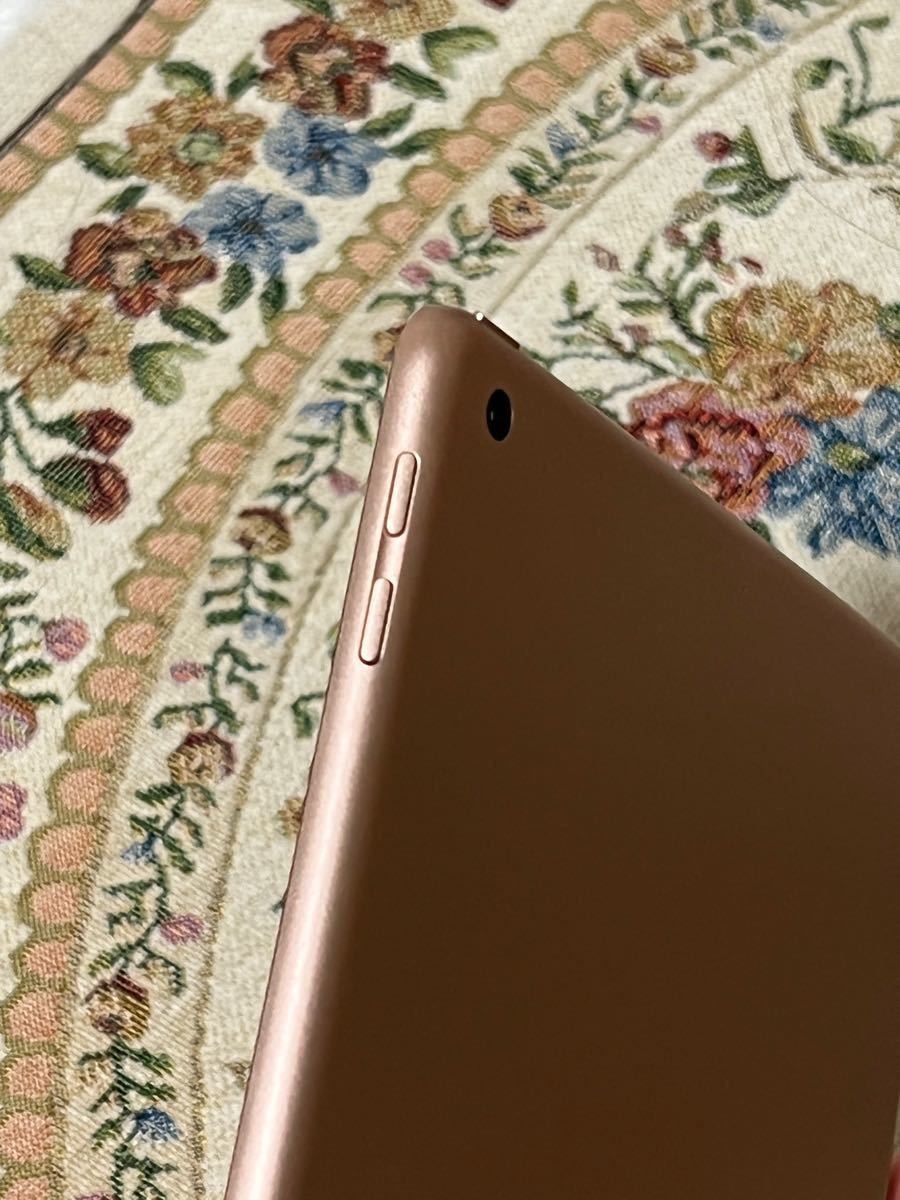 値下げ ほぼ新品 ローズゴールド-ピンク色 Apple iPad WiFi 2017 第六