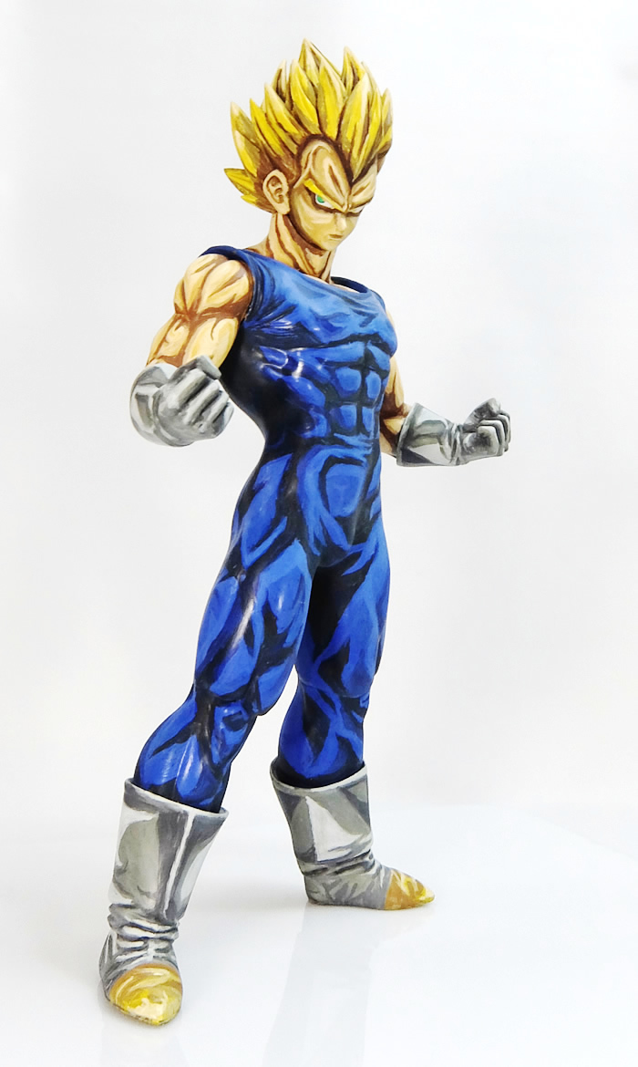 Yahoo!オークション - ドラゴンボール Z MSP ベジータ 2次元塗装 リペ