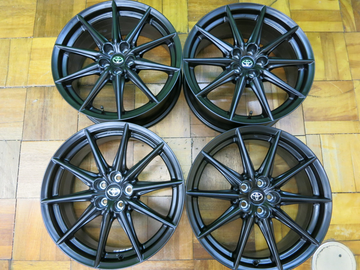 Yahoo!オークション - 新車外し トヨタ GR86 RZ 純正 ホイール 18イン
