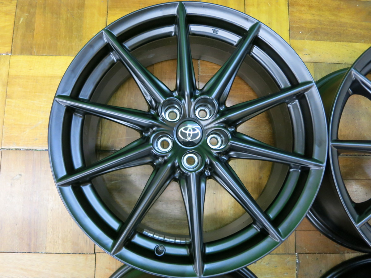 Yahoo!オークション - 新車外し トヨタ GR86 RZ 純正 ホイール 18イン