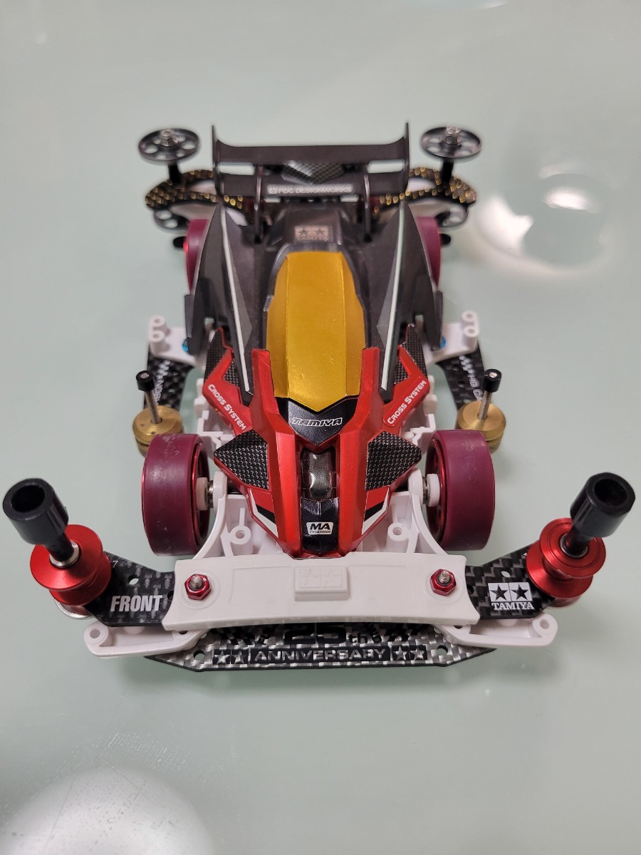 ミニ四駆 完成品 BMAX ビーマックス デクロス スラダン フルカーボン