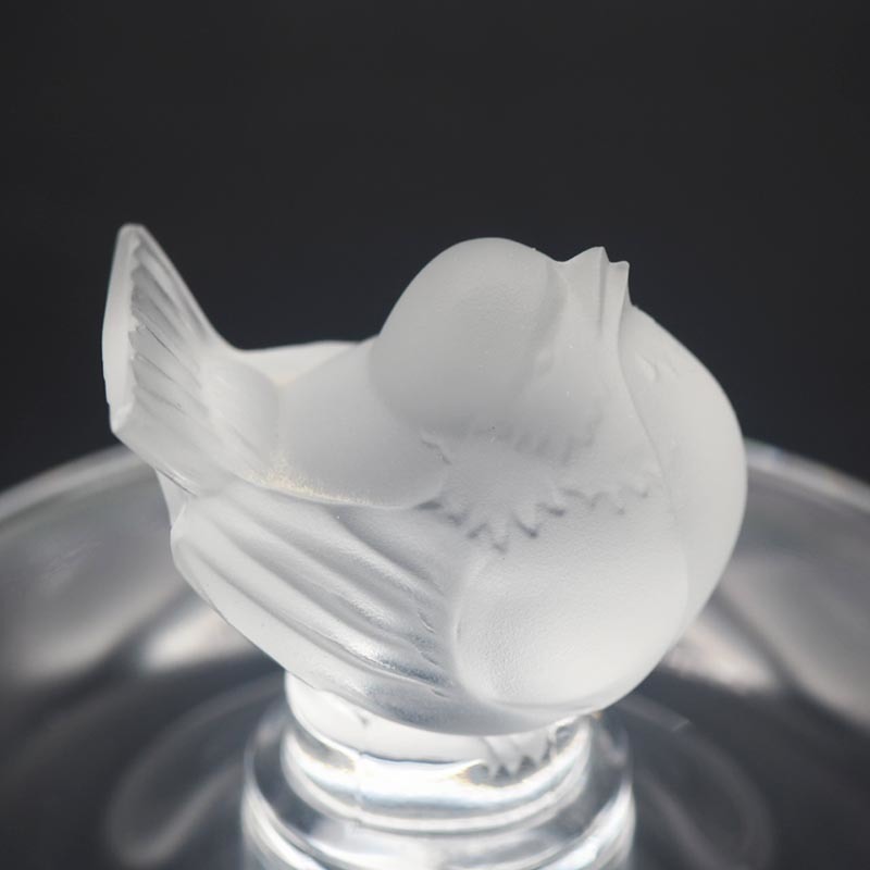ラリック LALIQUE パンソン PINSON 鳥 ピンディッシュ リングトレイ H5