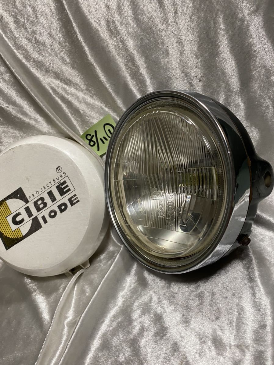 Yahoo!オークション - 当時物本物シビエ凹みレンズ付ヘッドライト/ライ