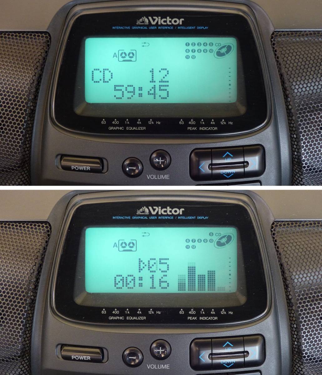 Yahoo!オークション - Victor RC-X999 CDポータブルシステム Wラジカセ