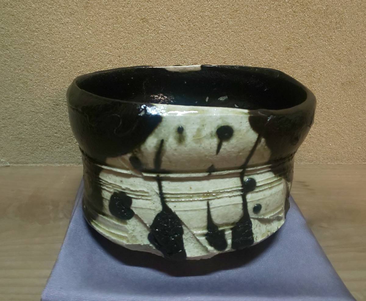 Yahoo!オークション - 山田和 黒織部 茶碗