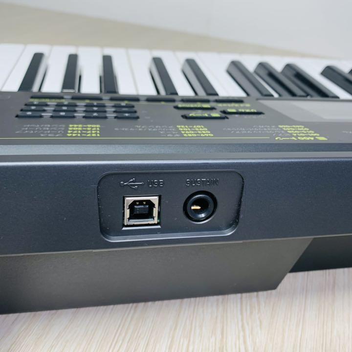 極美品 casio 電子キーボード CTK-2200 譜面台 純正アダプター付