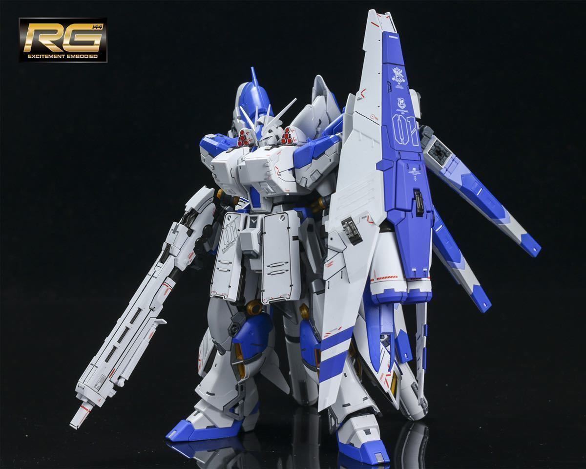 海外製 RG 1/144 Hi-νガンダム ハイニューガンダム HWS ＆ エフェクト