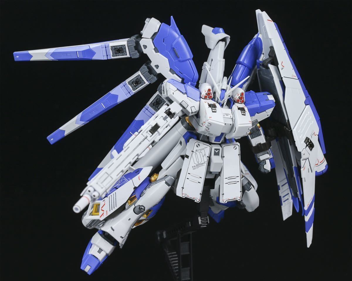 海外製 RG 1/144 Hi-νガンダム ハイニューガンダム HWS ＆ エフェクト