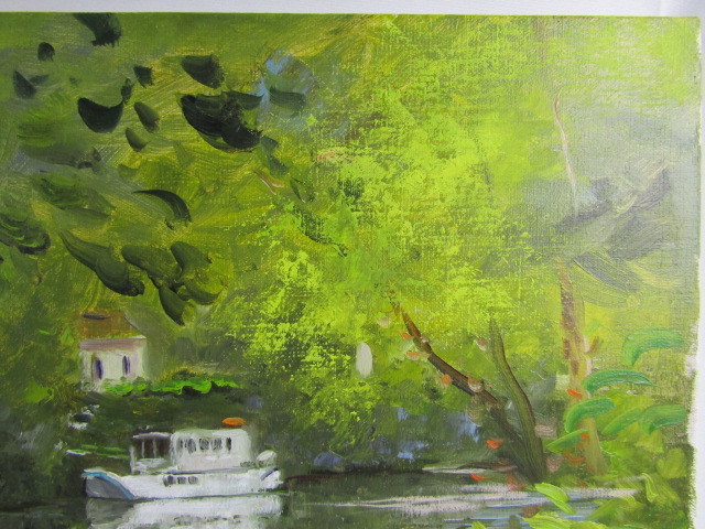 Yahoo!オークション - 真作 油彩 真筆 富山出身 パリ在住 二口正和 F1